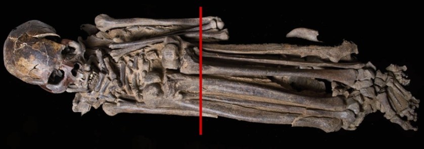 שלד של גבר קיפיאני